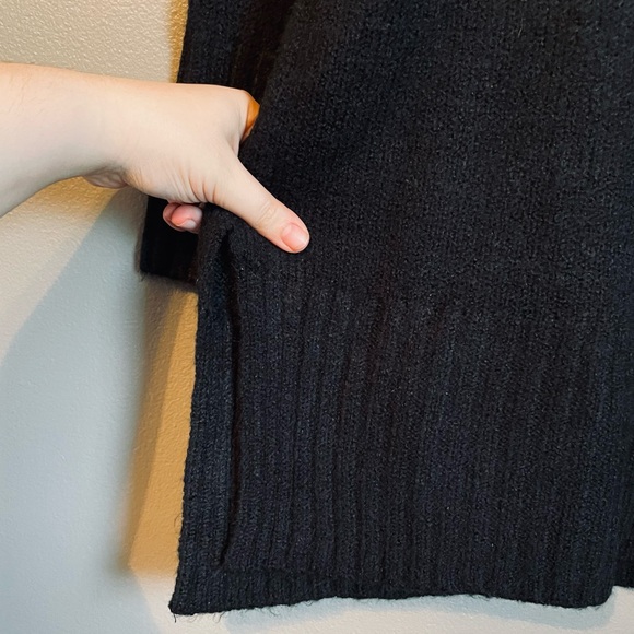 NWT Style & Co 2X Black Knit Turtle Neck Long Sleeve Tunic Sweater Top Ret $56! - Picture 4 of 11